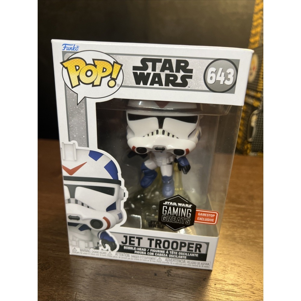 Funko Pop! Vinyl: Star Wars - Jet Trooper - GameStop (Exclusive) #643